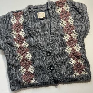 Kenji Knitted Wool Sweatervest